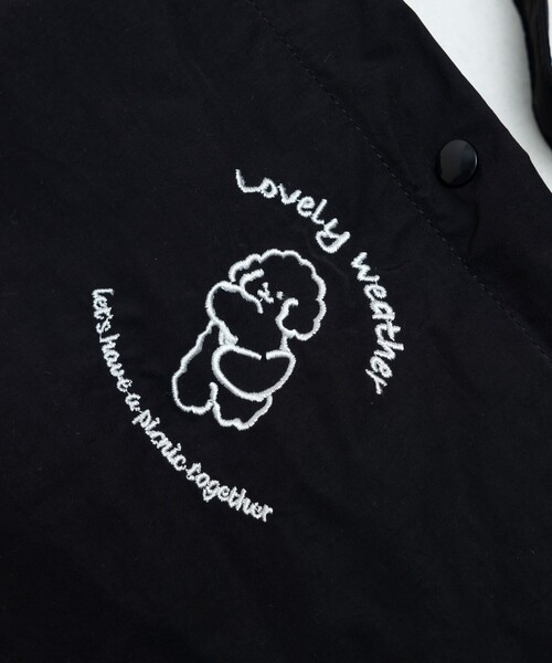 FREAK'S STORE(フリークスストア)の「tombonia/トムボニア 別注 ワンポイント ナイロン ショルダー バッグ(ショルダーバッグ・メンズ・ブラック/チャコールグレー/ベージュ・フリ-)」の4枚目の写真