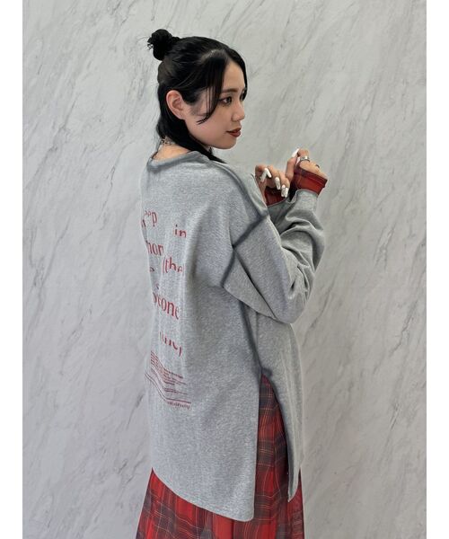 jouetie（ジュエティ）の「ヴィンテージライクロゴロンT（Tシャツ/カットソー・レディース・ブラック/グレー/オフホワイト・MEDIUM）」の20枚目の写真