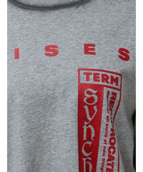 jouetie（ジュエティ）の「ヴィンテージライクロゴロンT（Tシャツ/カットソー・レディース・ブラック/グレー/オフホワイト・MEDIUM）」の4枚目の写真