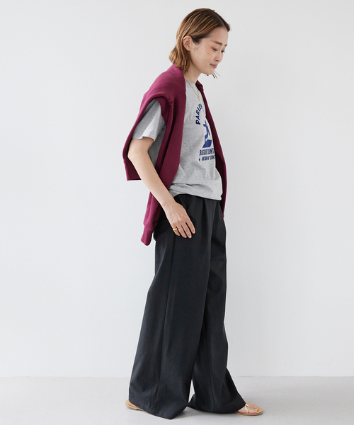 セール】【PARLEMENTIA/パルモンティア】 EASYSURF GREY Tシャツ