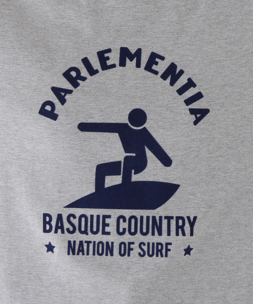 セール】【PARLEMENTIA/パルモンティア】 EASYSURF GREY Tシャツ