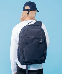 EASTBOY（イーストボーイ）の「EASTBOY イーストボーイ ブランド ロゴ 2WAY 推し活 ヲタ活 クリアポケット付き リバーシブル フロントポケット 大容量 バックパック リュックサック 痛バッグ 約30L（バックパック/リュック）」
