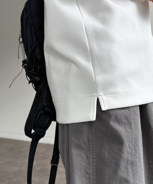 CPCM（シーピーシーエム）の「接触冷感ダンボールT（Tシャツ/カットソー・レディース・ホワイト/チャコールグレー/グレー/ブラック/ホワイト系その他2/グリーン系その他/ホワイト系その他・LARGE/SMALL/MEDIUM）」の10枚目の写真