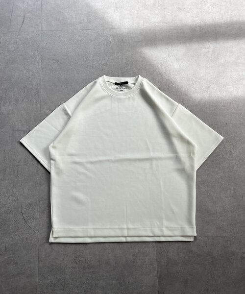 CPCM（シーピーシーエム）の「接触冷感ダンボールT（Tシャツ/カットソー・レディース・ホワイト/チャコールグレー/グレー/ブラック/ホワイト系その他2/グリーン系その他/ホワイト系その他・LARGE/SMALL/MEDIUM）」の9枚目の写真