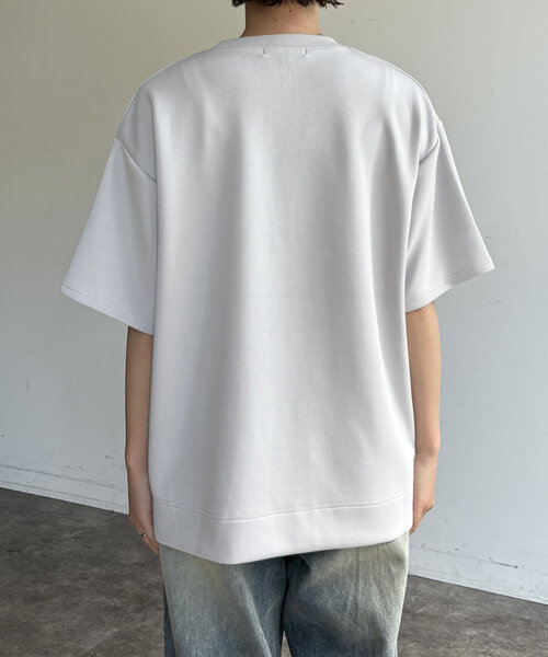 CPCM（シーピーシーエム）の「接触冷感ダンボールT（Tシャツ/カットソー・レディース・ホワイト/チャコールグレー/グレー/ブラック/ホワイト系その他2/グリーン系その他/ホワイト系その他・LARGE/SMALL/MEDIUM）」の20枚目の写真