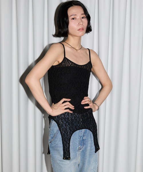 leimn（レイムン）の「レース2WAYタンクトップ（タンクトップ）」 - WEAR