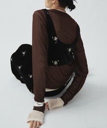 Aunt Marie's | シアーレイヤードトップス(Tシャツ/カットソー)