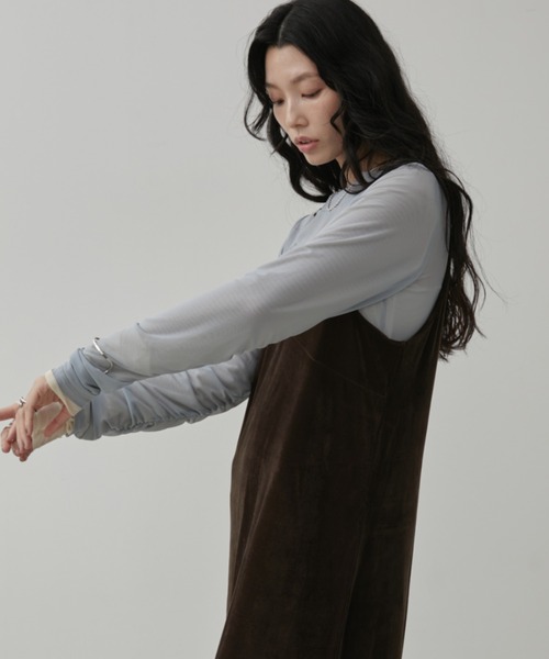 トップス himari9696 セール】シアーレイヤードトップス（Tシャツ/カットソー）｜Aunt