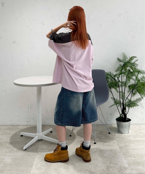 sedacle(セダクル)の「デザインハーフパンツ(デニムパンツ・メンズ・インディゴブルー・SMALL/MEDIUM/LARGE)」の7枚目の写真