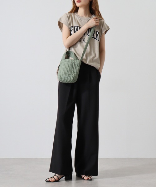 ROOTOTE（ルートート）の「ルートート　キルティング2WAYミニショルダー（ショルダーバッグ・レディース・アッシュグレー/セージグリーン/サンドベージュ/ピンク/ライトパープル/スミクロ・F）」の16枚目の写真