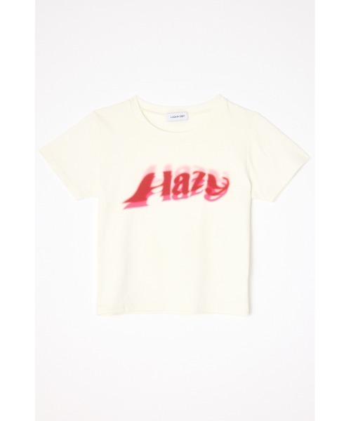 LAGUA GEM（ラグアジェム）の「GROW HAZY Tシャツ（Tシャツ/カットソー・レディース・ホワイト/ライトブルー/ブラック・FREE）」の7枚目の写真