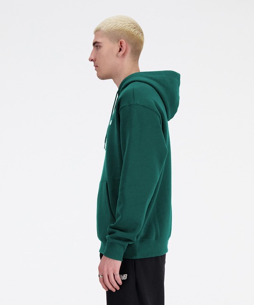 NEW BALANCE(ニューバランス)の「Sport Essentials スウェットフーディ(パーカー・メンズ・グリーン・SMALL/MEDIUM/LARGE/X-LARGE/XX-LARGE)」の2枚目の写真