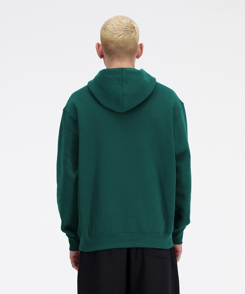 NEW BALANCE(ニューバランス)の「Sport Essentials スウェットフーディ(パーカー・メンズ・グリーン・SMALL/MEDIUM/LARGE/X-LARGE/XX-LARGE)」の3枚目の写真