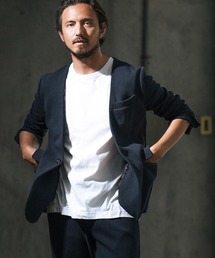 wjk reluxe(_uWF[P[bNX)mj10064-heavy waffle 1B no collar jacket m[J[WPbg(m[J[WPbg)