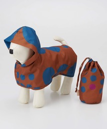 392 plusm（サンキューニプリュスエム）の「tr:392plusm　サンキューニ プリュス エム:maru dog poncho マル　ドッグ　犬用　レインコート　レインポンチョ（ペットウェア）」
