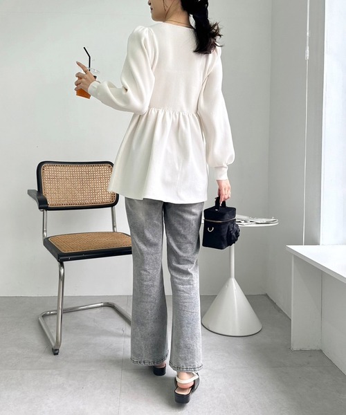 one after another NICE CLAUP（ワンアフターアナザーナイスクラップ）の「【plume】ローズバニティショルダーバッグ（ショルダーバッグ・レディース・ブラック/アイボリー/ピンク・FREE）」の10枚目の写真