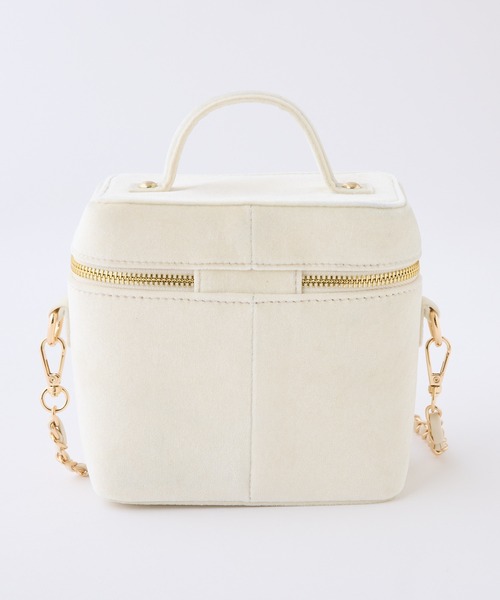 one after another NICE CLAUP（ワンアフターアナザーナイスクラップ）の「【plume】ローズバニティショルダーバッグ（ショルダーバッグ・レディース・ブラック/アイボリー/ピンク・FREE）」の16枚目の写真