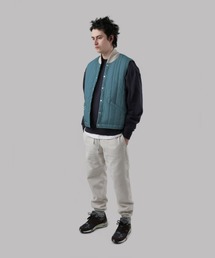 LAVENHAM(xn)Oi Polloi X Lavenham Bomber Gilet Mens / ICE|C X xn {o[ W Y(xXg)
