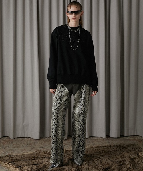 PRANK PROJECT(プランクプロジェクト)の「ウエスタンモチーフスウェット / Western Motif Sweat(スウェット・レディース・グレー/ブラウン/ブラック・FREE)」の12枚目の写真