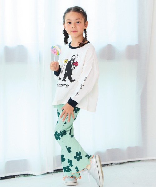MARKEY'S（マーキーズ）の「【YUKI HORIMOTO】別注KIDSロンT（Tシャツ/カットソー・キッズ・レッド/ブラック・80/90/100/110/120/130/140/150）」の9枚目の写真