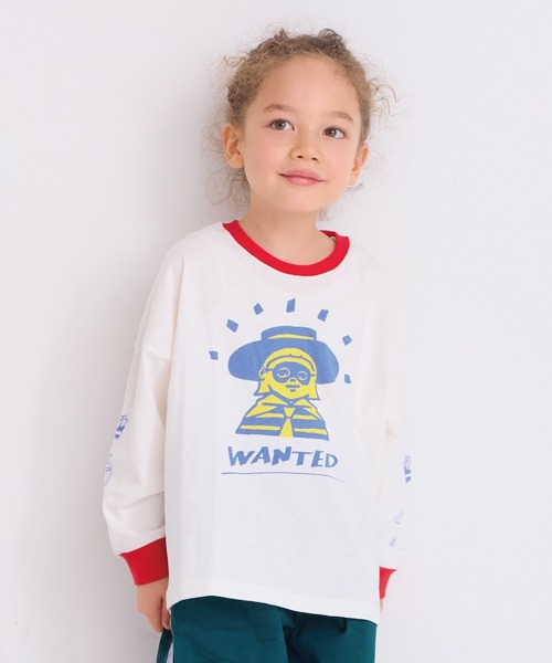 MARKEY'S（マーキーズ）の「【YUKI HORIMOTO】別注KIDSロンT（Tシャツ/カットソー・キッズ・レッド/ブラック・80/90/100/110/120/130/140/150）」の16枚目の写真