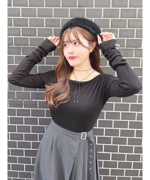 EATME(イートミー)の「リボンチョーカー(チョーカー・レディース・ブラック・FREE)」の2枚目の写真