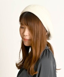 MARAI（マーライ）の「ニットベレー帽（ハンチング/ベレー帽）」