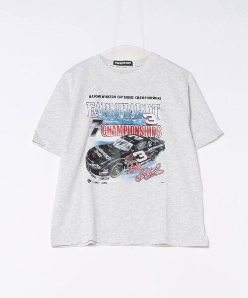 PEANUTS BOY（ピーナッツボーイ）の「【PEANUTS BOY】プリントTシャツ（Tシャツ/カットソー・レディース・グレー/ブラック・SMALL）」の2枚目の写真