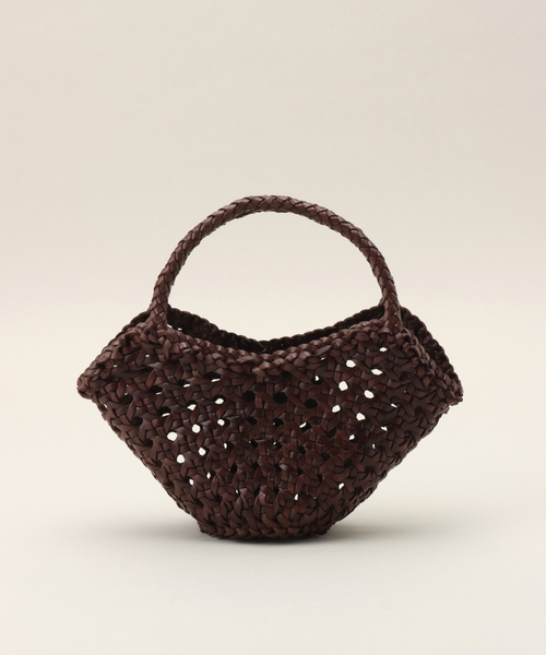 プラージュ　エコバッグ　ノベルティ　ブラウン オリジナル ポケットインエコバッグ(NEWカラー)【最安値151円