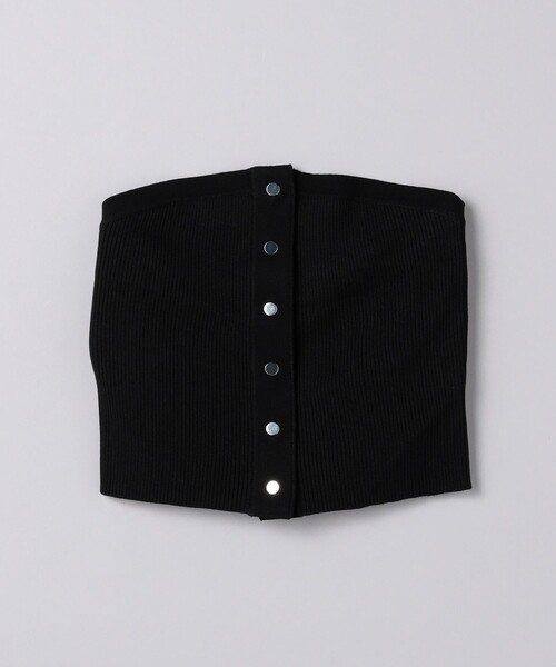 UNITED ARROWS(ユナイテッドアローズ)の「リブニット ビスチェ(チューブトップ・レディース・ダークグレー/ブラック・FREE)」の19枚目の写真
