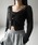 me+em select�i�~�[���Z���N�g�j�́u�y �Rcolor �z�t�����g�{�^���V�A�[�V���[�g�J�[�f�B�K�� �^ front botton sheer short cardigan�i�J�[�f�B�K��/�{�����j�v�b�u���b�N