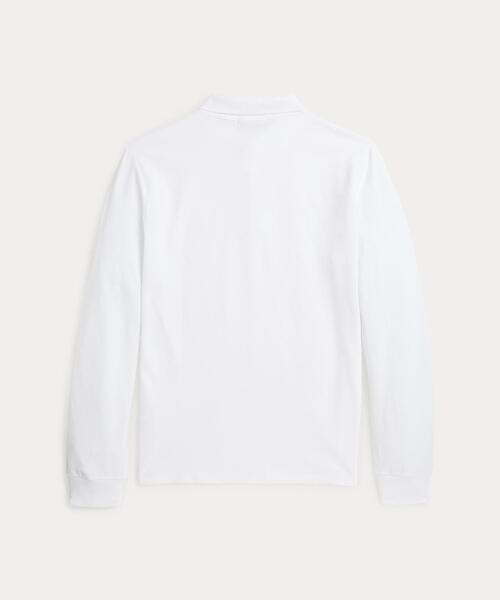 POLO RALPH LAUREN（ポロ ラルフ ローレン）の「カスタム スリム フィット ストレッチ メッシュ ポロシャツ（ポロシャツ・メンズ・ホワイト・XL/XS/XXL/S/M/L）」の2枚目の写真