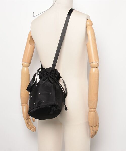 SPRUCE(スプルース)の「EM:SPRUCE ブラザスタッズショルダー(ショルダーバッグ・レディース・ネイビー/グレー/カーキ/ブラック・FREE)」の11枚目の写真