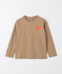 ＜THE NORTH FACE＞ロングスリーブ スモールスクエア ロゴTシャツ / キッズ  110cm-130cm
