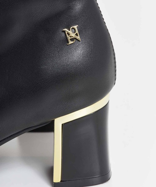 NOELA（ノエラ）の「ストレッチロゴショートブーツ（ブーツ・レディース・ブラウン/グレー/ブラック・S/M/L）」の6枚目の写真