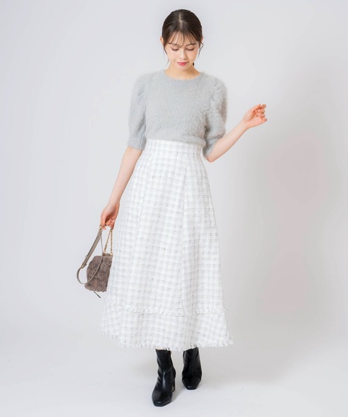 NOELA（ノエラ）の「ストレッチロゴショートブーツ（ブーツ・レディース・ブラウン/グレー/ブラック・S/M/L）」の9枚目の写真