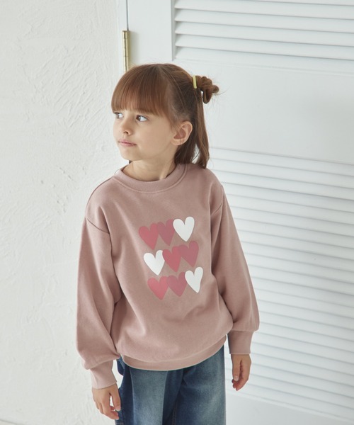 pairmanon（ペアマノン）の「裏毛 選べる8デザイン ポップ プリントトレーナー（スウェット・キッズ・ホワイト系その他/パープル系その他/ベージュ系その他2/ブルー系その他4/ブルー系その他2/ピンク系その他/ブルー系その他3/グレー系その他/イエロー系その他/ベージュ系その他/グリーン系その他/ブルー系その他/グリーン系その他2/ピンク系その他2/ブラック系その他/オレンジ系その他・110/150/140/120/90/100/130）」の15枚目の写真