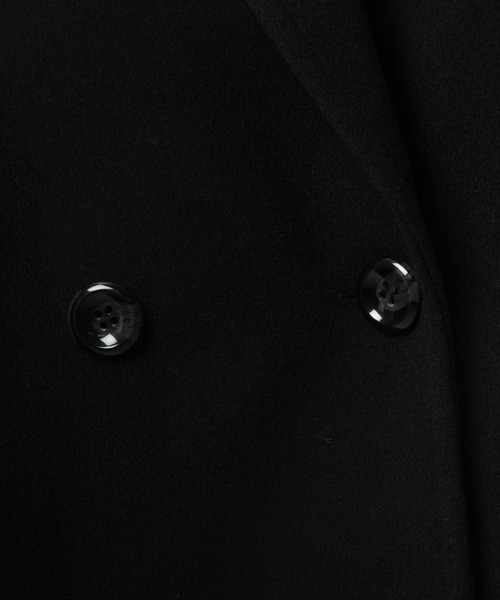 SPIRALGIRL（スパイラルガール）の「ロングチェスターコート（チェスターコート・レディース・ブラック/グリーン・FREE）」の19枚目の写真