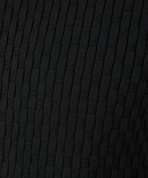 ABAHOUSE GRAY(アバハウスグレイ)の「【ハイストレッチ】幾何学 ジャガード クルーネックニット(ニット/セーター・メンズ・ブラック/ホワイト/ネイビー/モカ・48/46)」の9枚目の写真