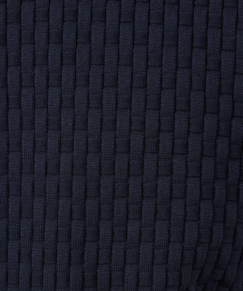 ABAHOUSE GRAY(アバハウスグレイ)の「【ハイストレッチ】幾何学 ジャガード クルーネックニット(ニット/セーター・メンズ・ブラック/ホワイト/ネイビー/モカ・48/46)」の17枚目の写真