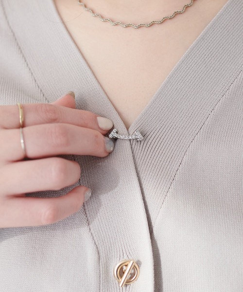 natural couture(ナチュラルクチュール)の「サイズ調整ブローチ(ブローチ/コサージュ・レディース・その他1・FREE)」の5枚目の写真