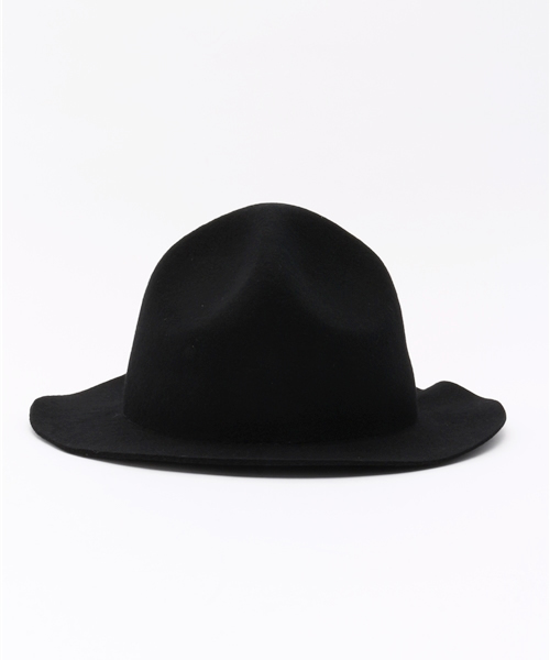 SHIPS GENERAL SUPPLY（シップスジェネラルサプライ）の「SHIPS GENERAL SUPPLY(シップスジェネラルサプライ): フェルトマウンテンハット（ハット・メンズ・ブラック/チャコールグレー・ONE SIZE）」の3枚目の写真