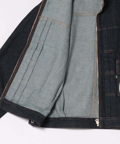 MANASTASH（マナスタッシュ）の「MANASTASH/マナスタッシュ　DENIM ZIP JACKET（デニムジャケット・メンズ・ダークインディゴブルー・MEDIUM/LARGE）」の17枚目の写真