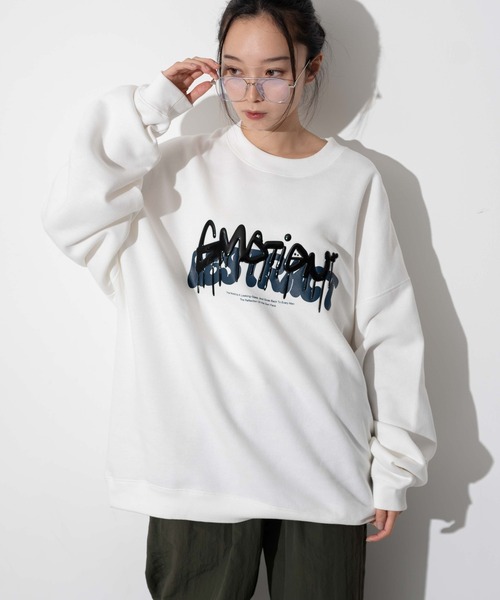 【新品•未使用】【定価17600円】VOILÀロゴ入りホワイトスウェット フォームプリントロゴスウェット｜WEGO（ウィゴー） – WEGO