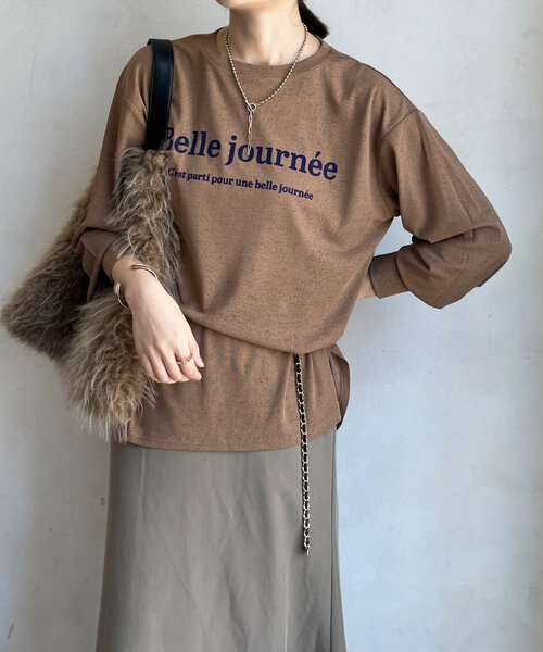 【セール】フロッキーロゴシアーTEE（Tシャツ/カットソー）｜DouDou（ドゥドゥ） 5,214円