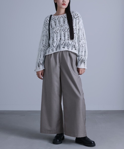 セール】『ハイウエストグルカパンツ』（その他パンツ）｜kOhAKU