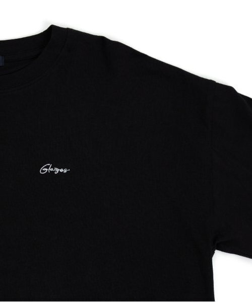 GLAZOS(グラソス)の「【大人向けサイズあり】【STREET】リフレクタープリントビッグ長袖Tシャツ(Tシャツ/カットソー・キッズ・ブラック/ホワイト・140cm/150cm/160cm/170cm)」の8枚目の写真