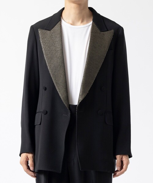 RAINMAKER(レインメーカー)の「【RAINMAKER/レインメーカー】TUXEDO JACKET(テーラードジャケット・メンズ・ブラック・3)」の5枚目の写真