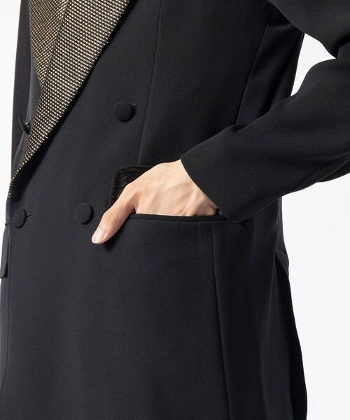 RAINMAKER(レインメーカー)の「【RAINMAKER/レインメーカー】TUXEDO JACKET(テーラードジャケット・メンズ・ブラック・3)」の3枚目の写真