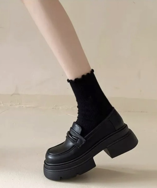 セール】新色追加/厚底ローファー（ローファー）｜AsRiRe（アスリレイ